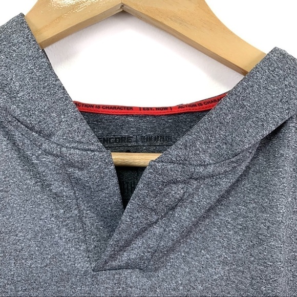 Encore Brand Top Youth Extra Large Gray Hooded Long Sleeve Pullover Athletic - Picture 5 of 7